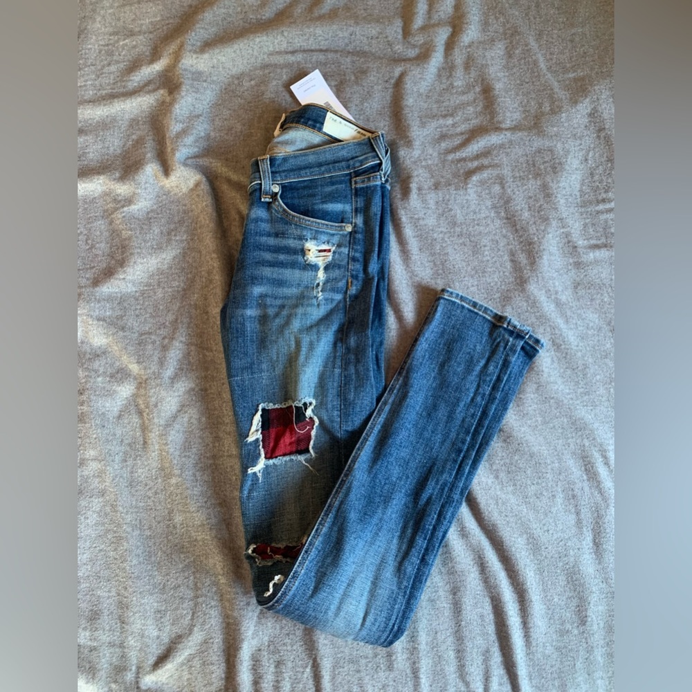 Rag & Bone Patch Hole Jeans